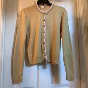 Pre-loved Mustard cardigan size medium